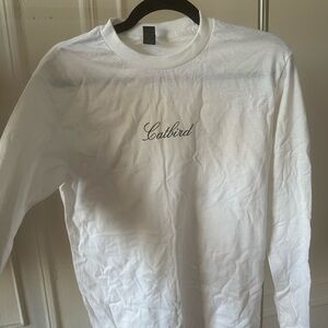 Catbird Classic White Long Sleeve Tee